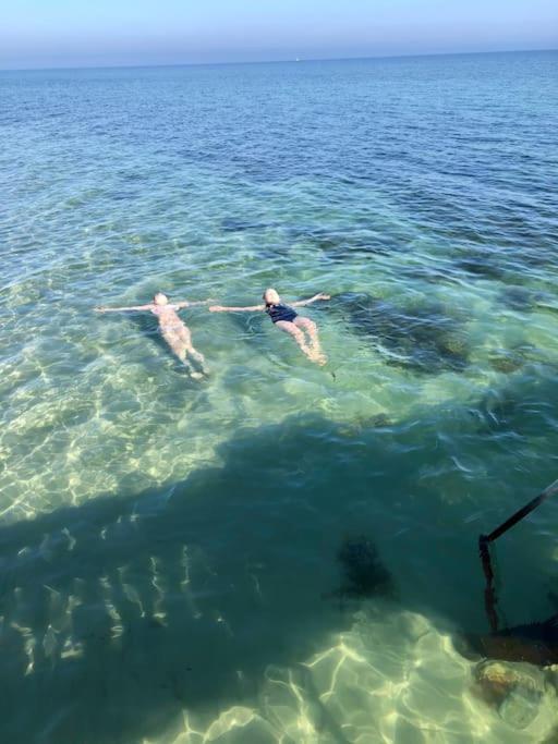 Skont Fiskerhus. Taet Pa By, Havn Og Havet Villa Marstal Exteriör bild