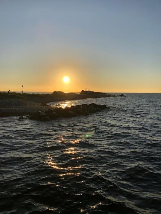 Skont Fiskerhus. Taet Pa By, Havn Og Havet Villa Marstal Exteriör bild